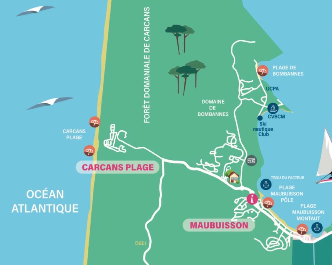 Apt Les Grands Pins, Entre Foret, Lac Et Ocean كاركان المظهر الخارجي الصورة